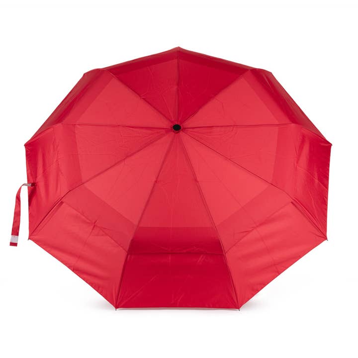 Waterloo Umbrella in Cranberry rPET for wholesale by ORI London