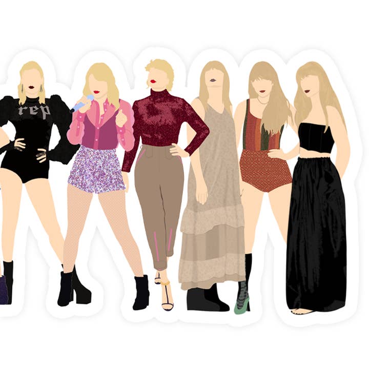 Shop Trimmings – wholesale Sticker – Taylor Swift Eras w/ TTPD Sticker