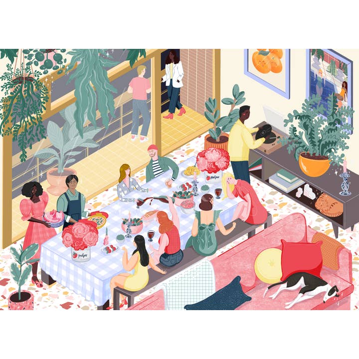 Bryony Moss Illustration – wholesale Puzzle – Adult – Our Happy Place, Jigsaw Puzzle4
