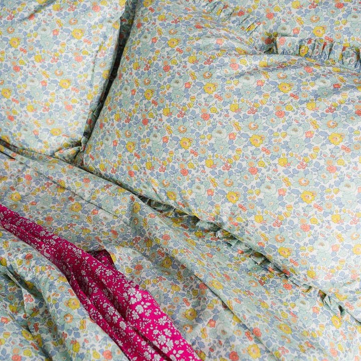 Coco & Wolf - Vente Drap plat - Drap plat en tissu Liberty BETSY SAGE