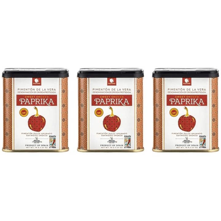 Think Distributors - Wholesale Dried Spice - Gourmanity Sweet Smoked Spanish Paprika Tin 2.47oz