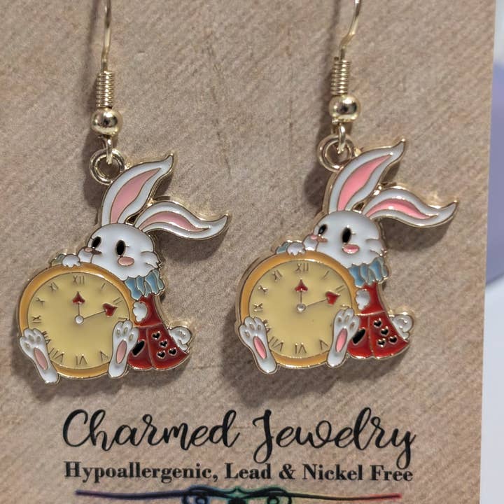 Con-Quest Crafts - Wholesale Dangle Earrings - Wonderland Jewelry Inspired by the Timeless Cartoon5