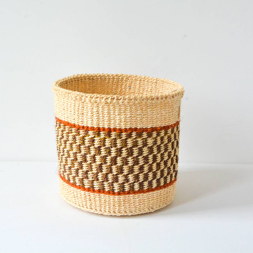 Crafts by Solid - Wholesale Basket - Handwoven Sisal Baskets - Colourful hues - XXS - XXL54