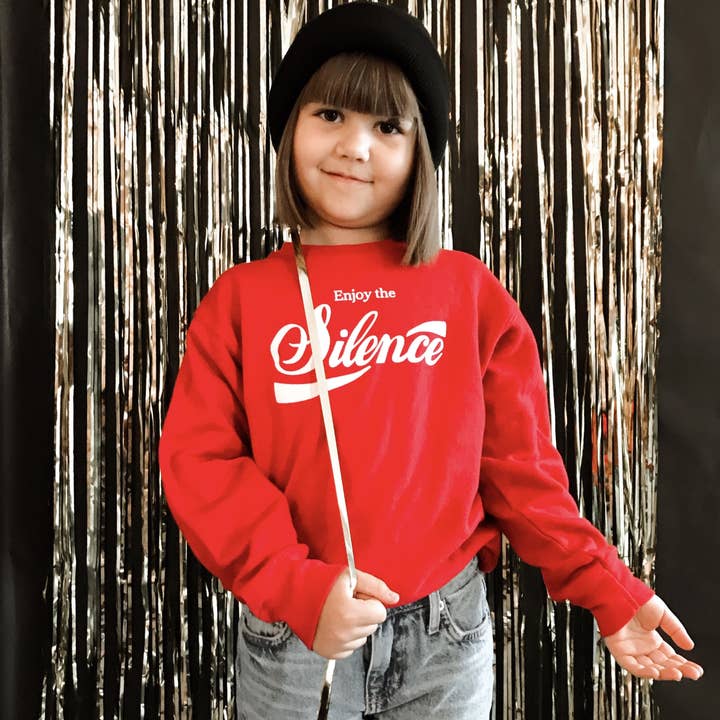 Sweat-shirt Enjoy The Silence pour enfants pour la vente par Baby Teith