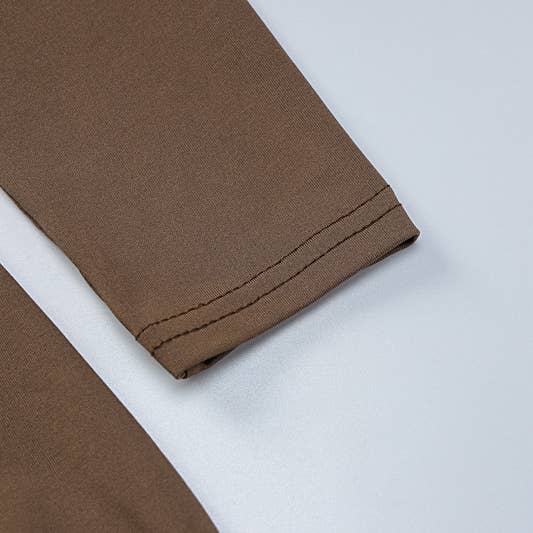 HIDDENBRAND - Wholesale Unitard - Women's - Tethered High Waisted Hip Lifting Exercise Yoga Jumpsuit10