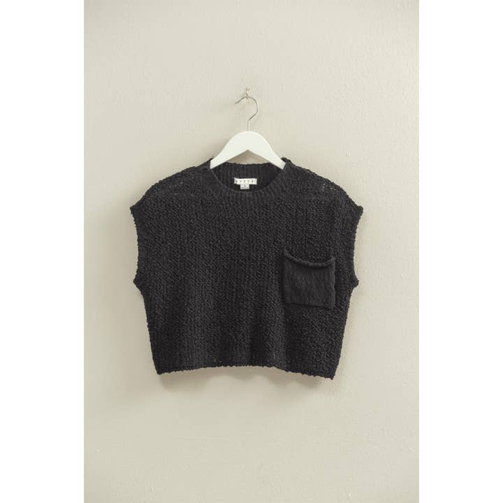 HYFVE - Wholesale Knit Sweater - Women's - Pocket Detail Sweater Top4