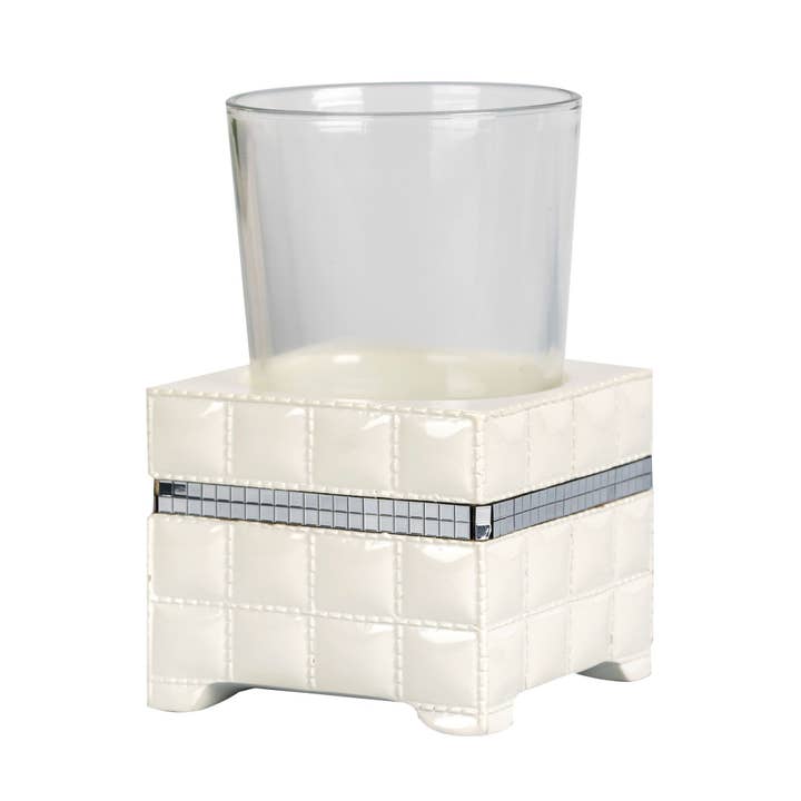 Giraffe White Resin Tumbler for wholesale by nu steel