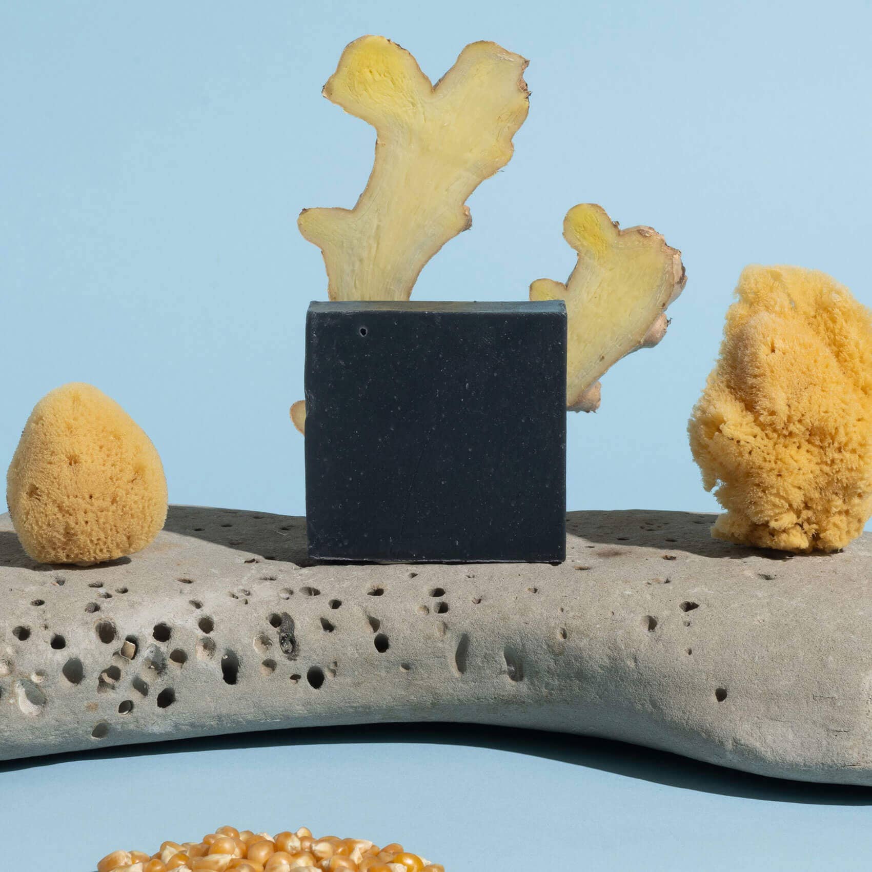 Temazcal Life® - Wholesale Bar Soap - Aztec Exfoliating Bar Soap | Ginger Bergamot  | 4 oz3