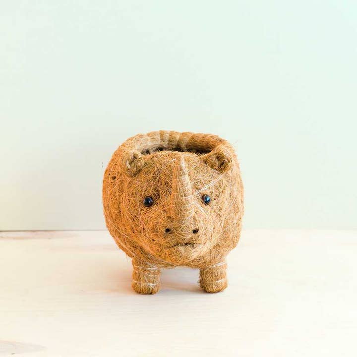 LIKHÂ – Engroshandel Plantekrukke – Rhino Planter - Coco Coir Pot | LIKHA | feriegave