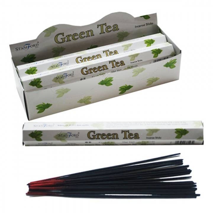 Green Tea Premium Incense for wholesale by Ancient Wisdom