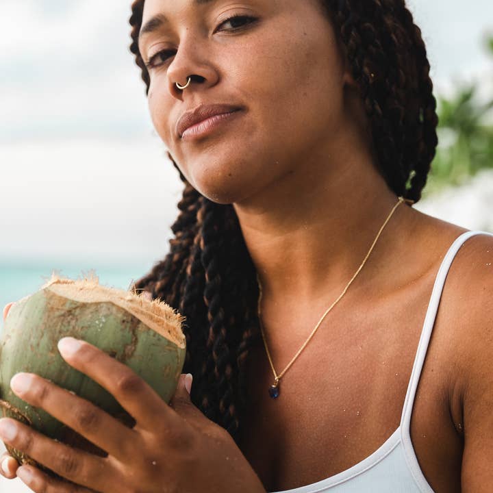 Birthstone Mineral Necklace for wholesale by Lotus Jewelry Studio