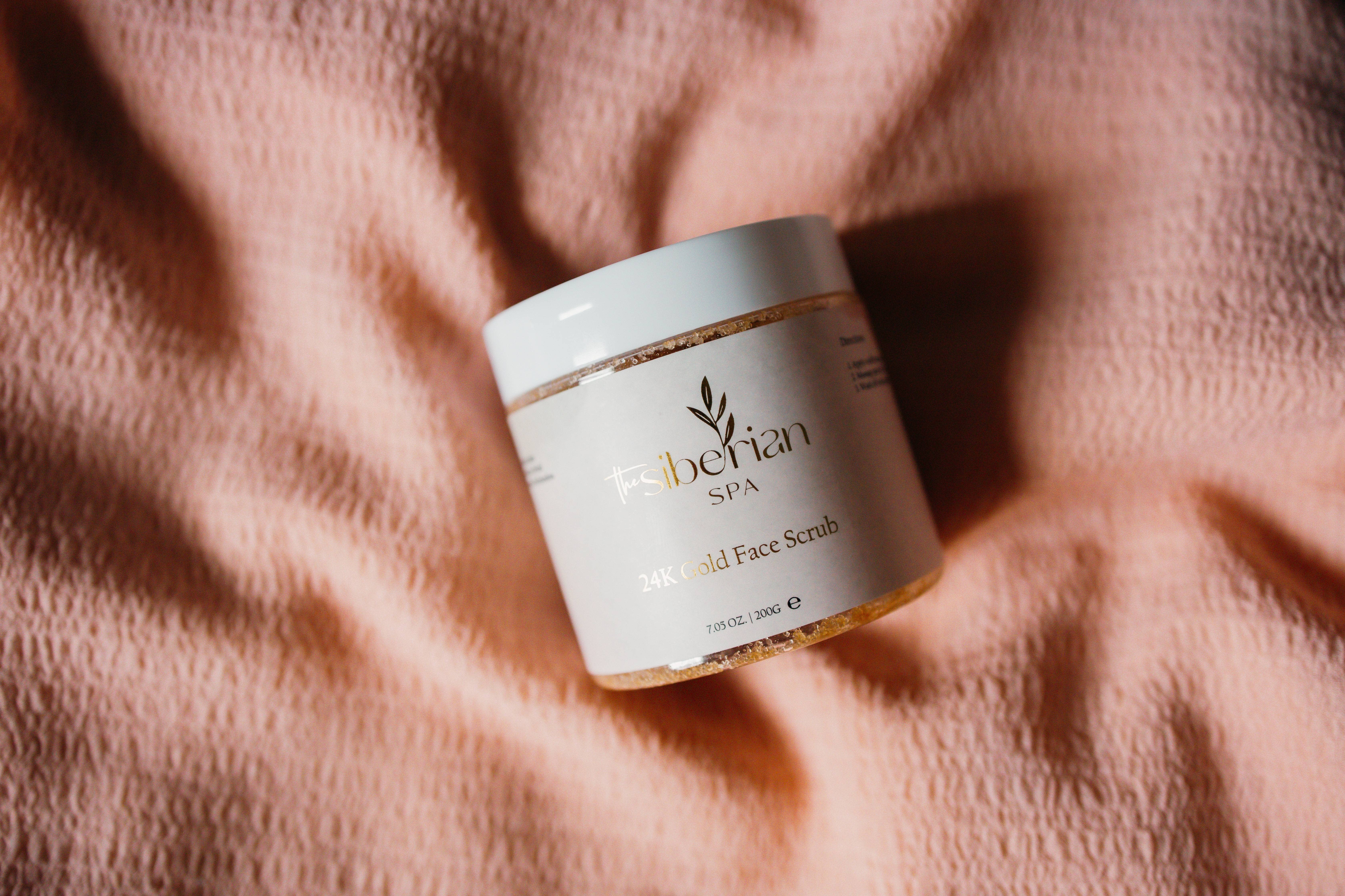 The Siberian Spa - Wholesale Facial Exfoliant/Scrub - 24K Gold Face Scrub6