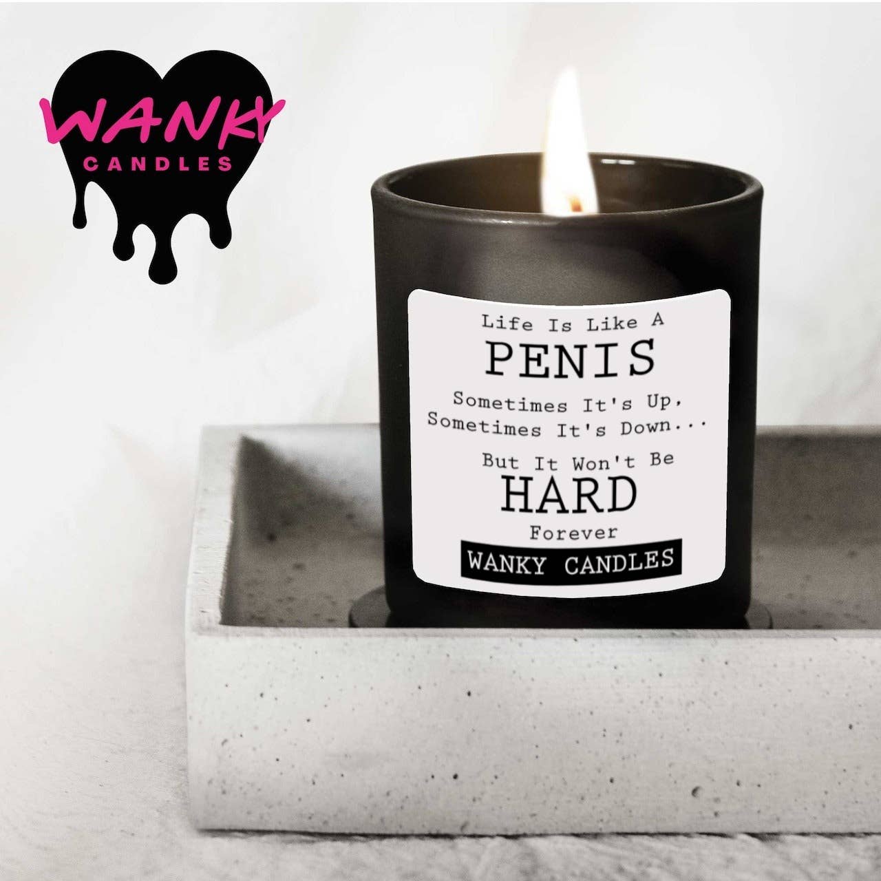 Cheeky Chops Cards & Wanky Candles – wholesale Jar/filled candle – Wanky Candle - Penis - WCBJ031