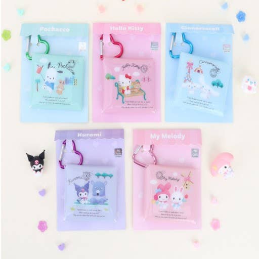 K-Wonderland - Wholesale Sleutelhanger - Dames - Sanrio Milky knoopetui met sleutelhanger en portemonnee6