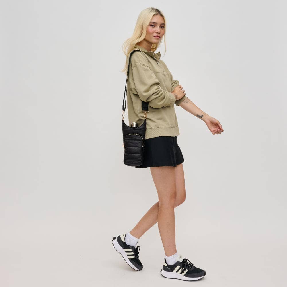 Urban Expressions - Wholesale Crossbody Bag - Women's - Jace Water Bottle Nylon Puffer Crossbody21