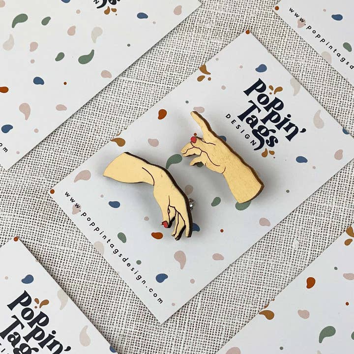 Coppia Di Spille: Michelangelo per la vendita all'ingrosso da parte di Poppin' Tags Design