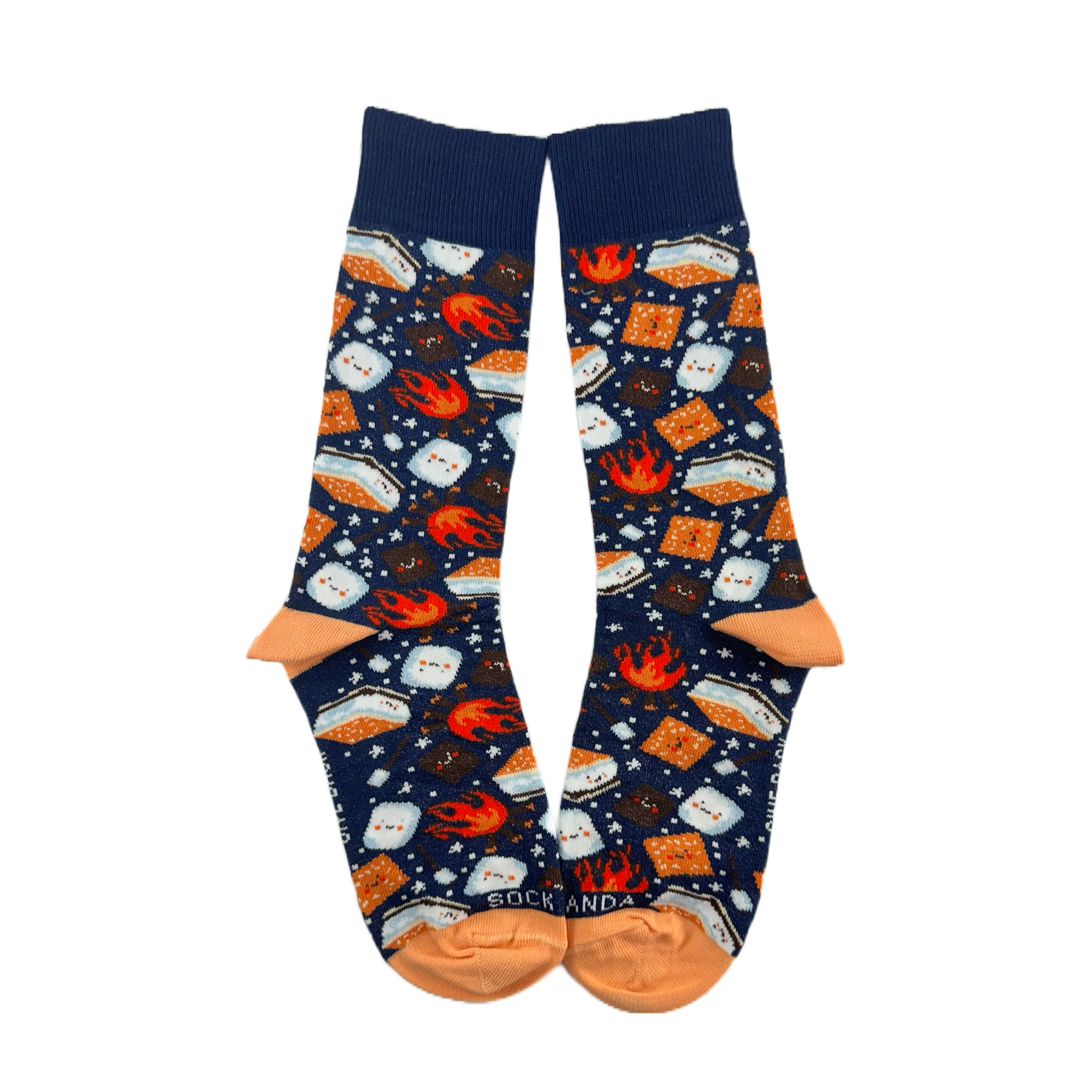 Sock Panda - Wholesale Sokken - Uniseks - Smores-sokken van de Sock Panda (Volwassene Klein - Schoenmaten 2-5)4