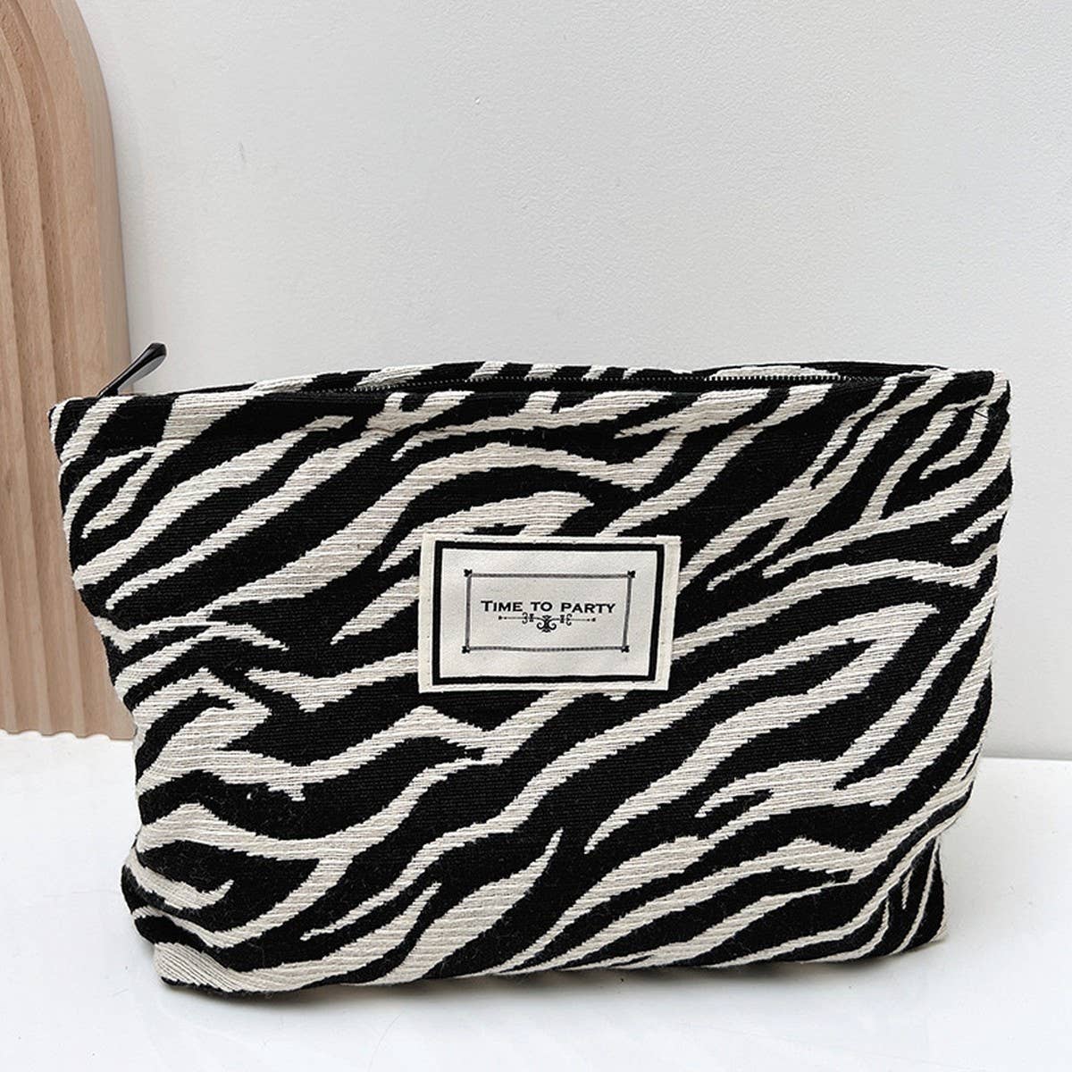 ACCITY - Wholesale Makeup/Cosmetic Bag - LEOPARD LARGE CAPACITY MAKEUP BAG STORAGE BAG_CWAB12270