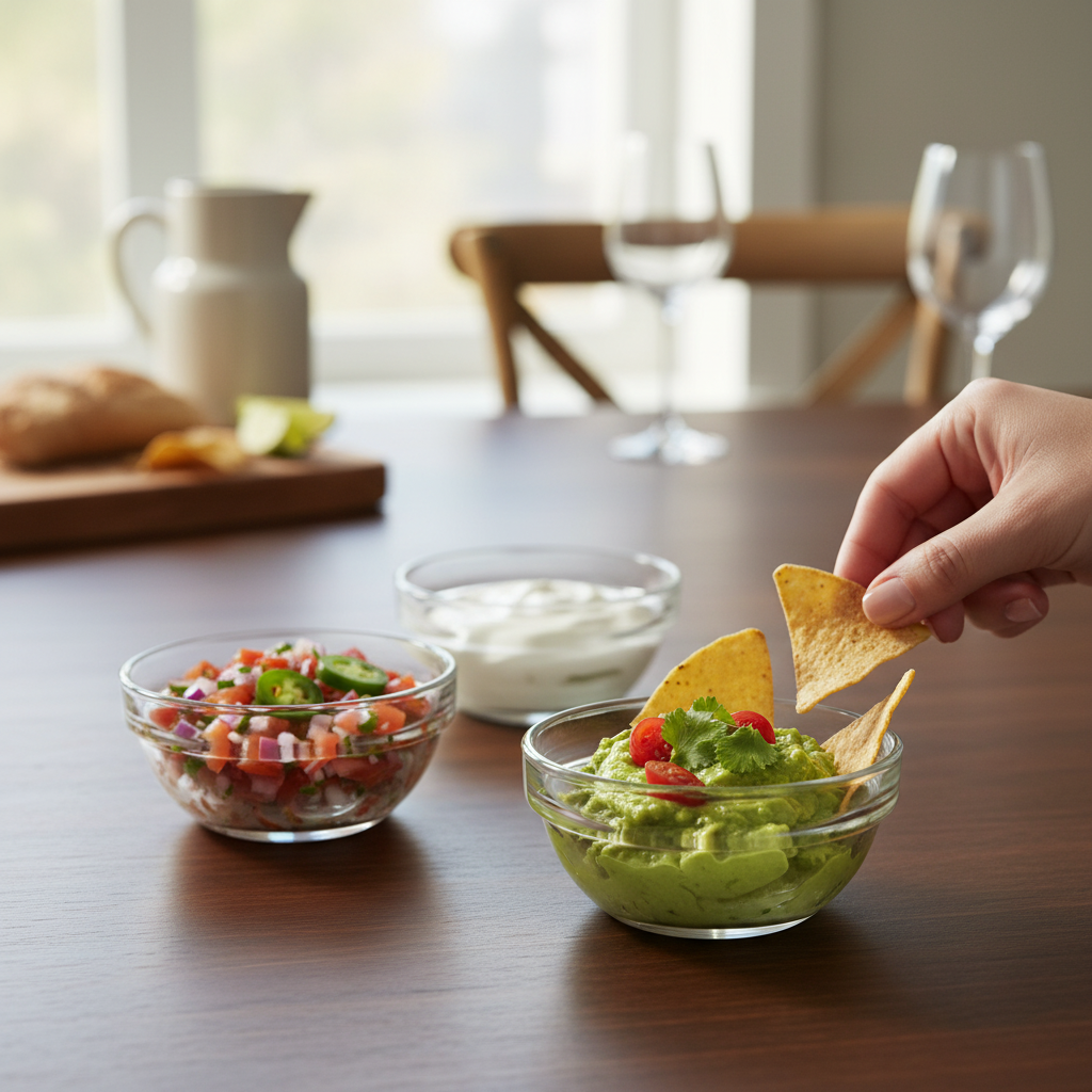 Kadra Kitchenware – wholesale Skål – Vikko- Stapelbar Skål, 3" Tum, 6 Pk1