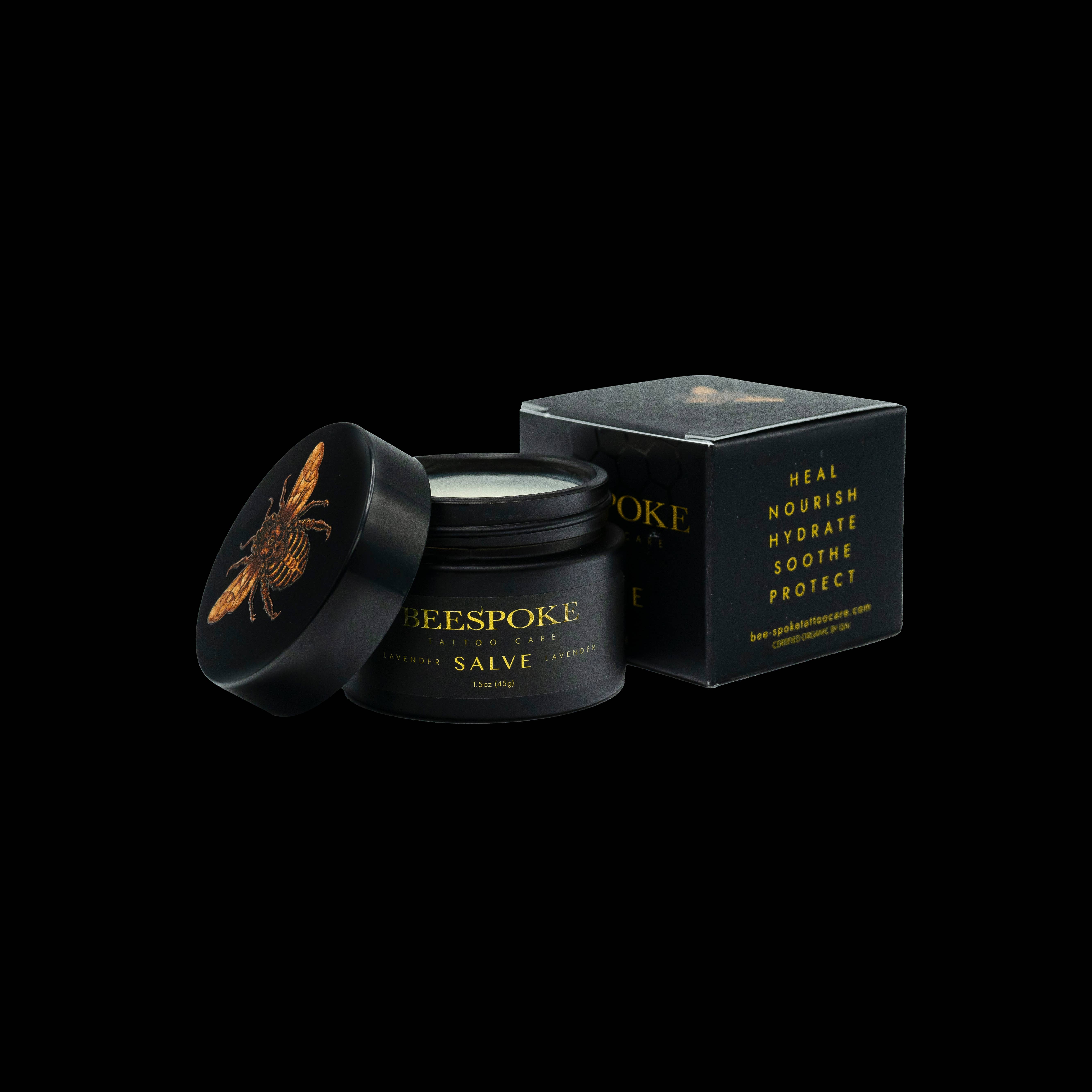 Beespoke Tattoo Care - Vendita all'ingrosso Unguenti/Balsami/Creme curative - Balsamo Lenitivo + Calmante alla Lavanda4