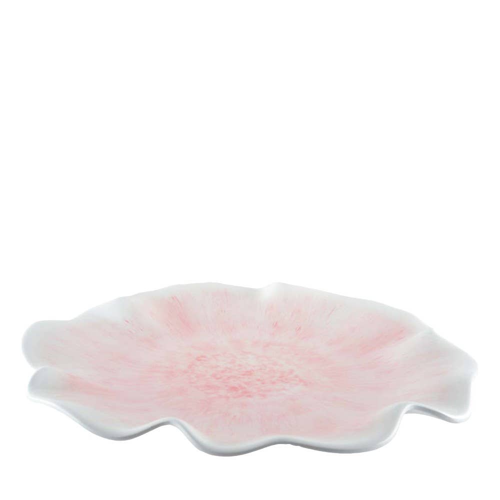 AULICA - Wholesale Charger - Pink melamine presentation plate 40x40x5cm0