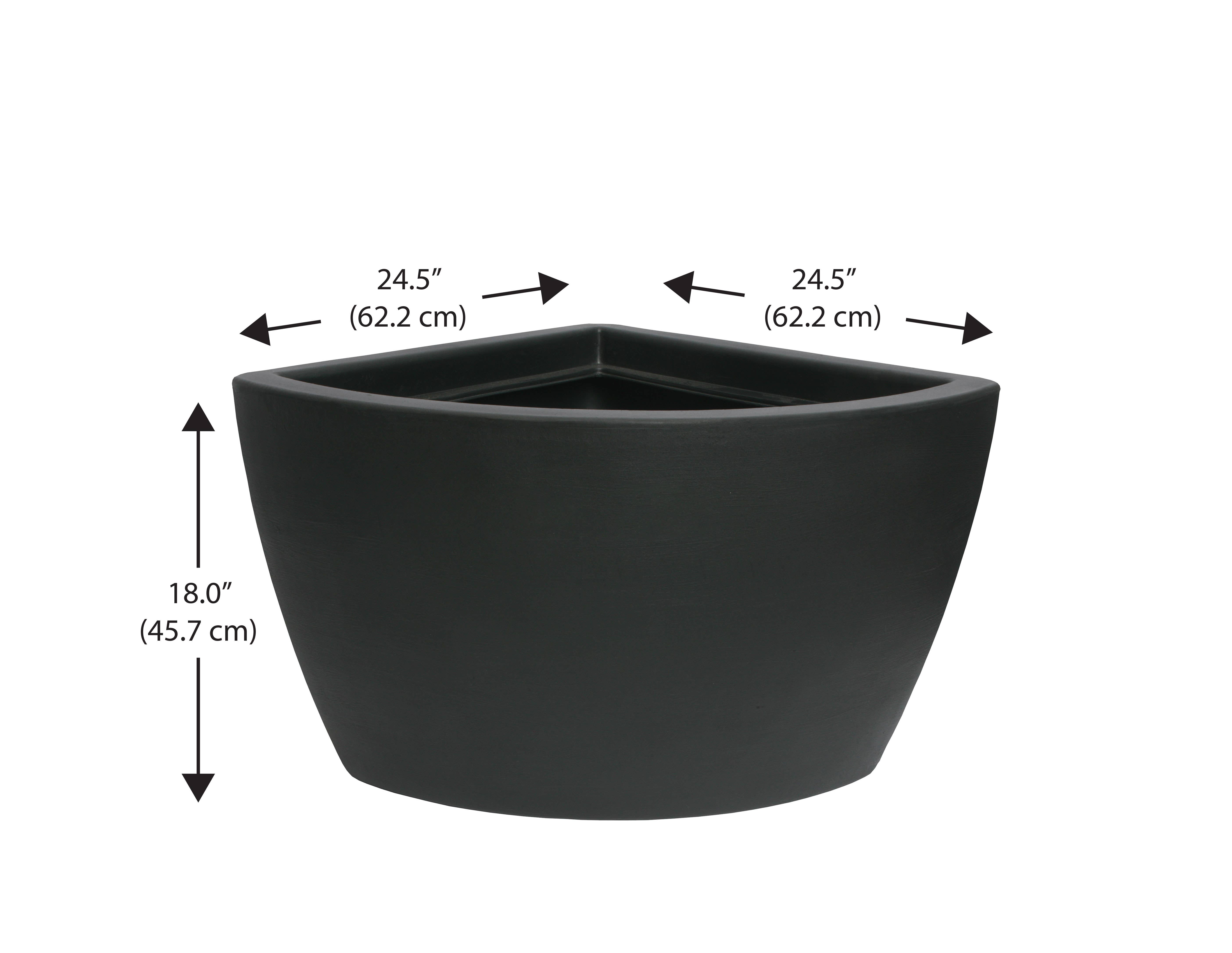Algreen - Wholesale Planter Box - 26" Hampton Corner Planter1