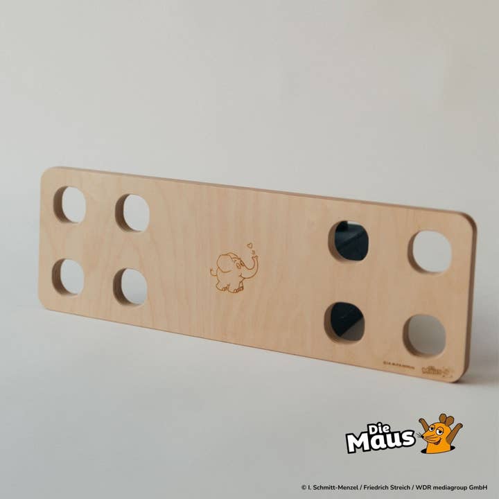 bygge x Die Maus - Pannello multifunzione "BRO" - 50° compleanno elefante per la vendita all'ingrosso da parte di bygge