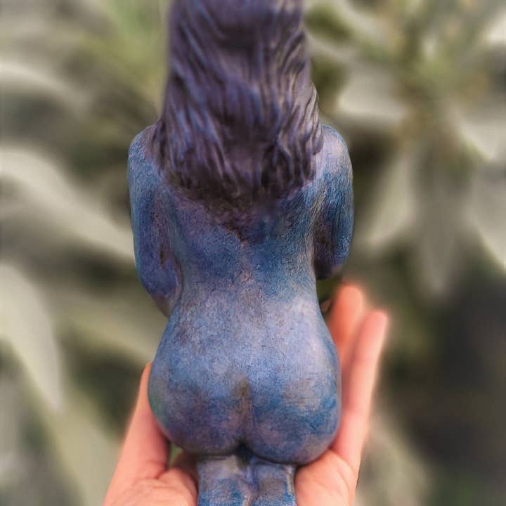 Shaping Spirit - Wholesale Sculpture - Self Love Blue and Gold Sculpture – Symbol of Healing, Compassion & Inner Strength | Meaningful Spiritual Art2