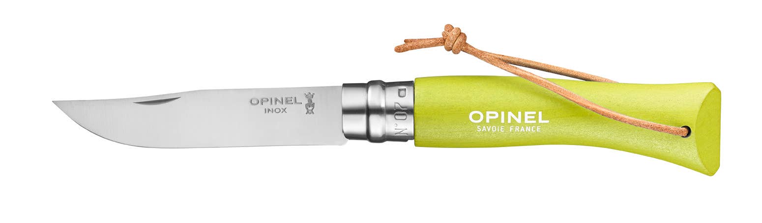 Opinel - Vente Couteau de poche/étui - Couteaux pliants en acier inoxydable Colorama No.070