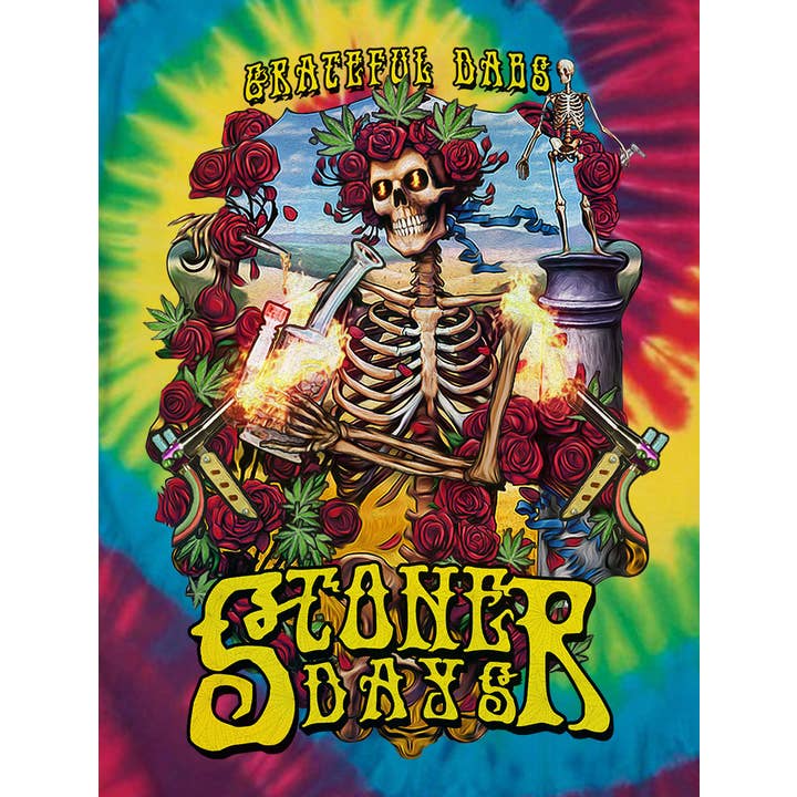 Grateful Dabs OG Tie dye for wholesale by StonerDays Apparel