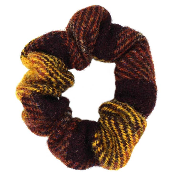 Assorted ZH276 Harris Tweed Scrunchie for wholesale on Faire