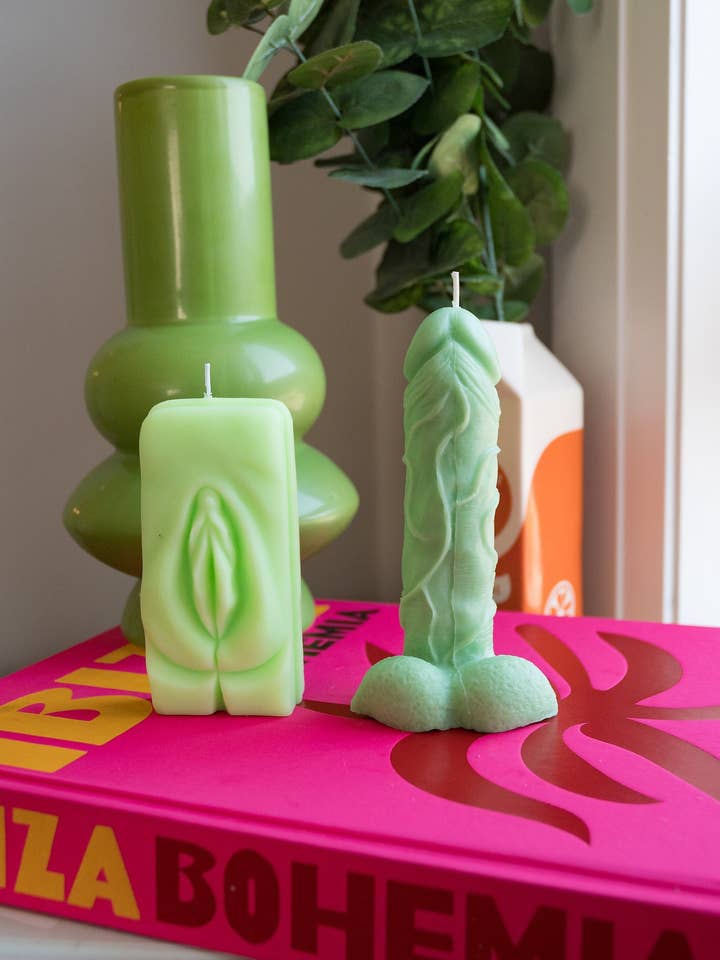 Paquete de velas para pene y vagina para venta al por mayor de Candle Lume