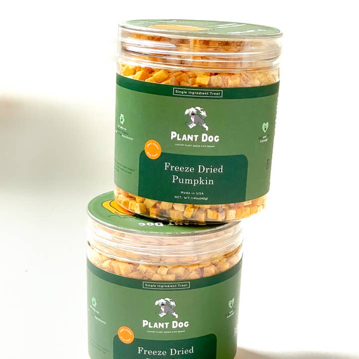 Plant Dog LLC - Wholesale Pet Treats - Dog - Freeze Dried Pumpkin2