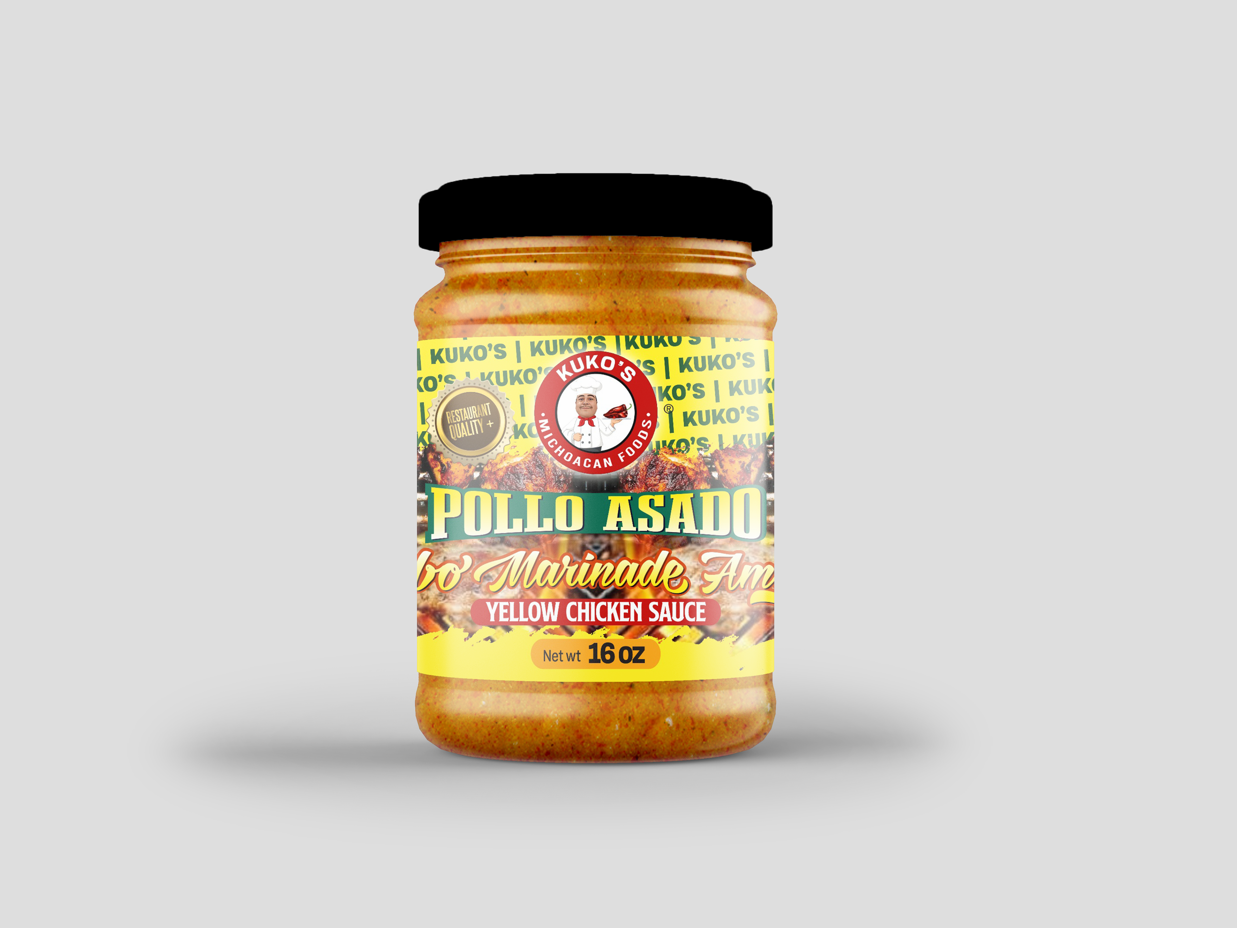 Kuko's adobos marinade sauce and seasoning - Wholesale Marinade - POLLO ASADO AMARILLO MARINADE0
