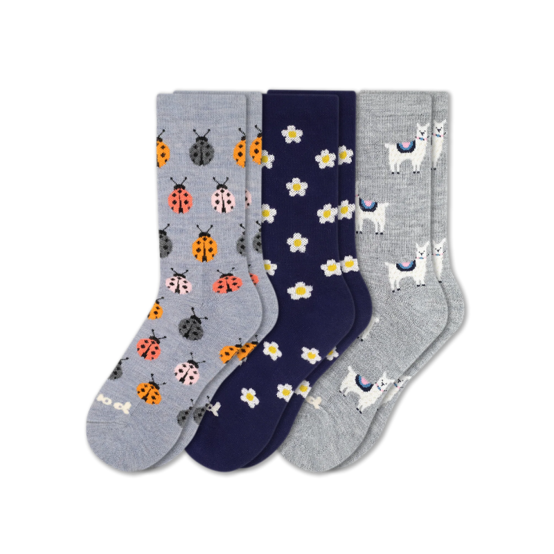 Pacas - Wholesale Socks - Women's - 3 Pack - Women's Crew Pacas Socks28
