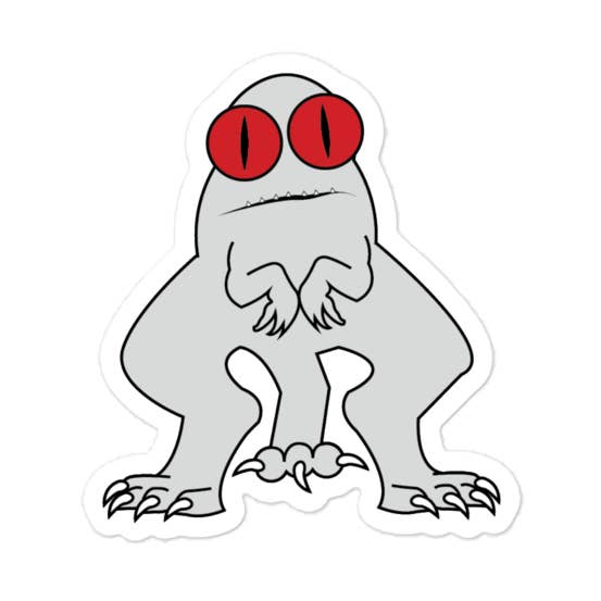 Enfield Horror Sticker (For Bundle) for wholesale by Missing Link Artistry