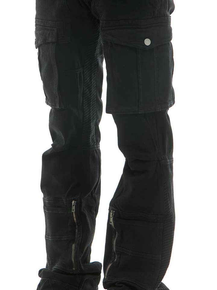 KDNK - Wholesale Pants - Men's - CARGO FLARE PANTS11