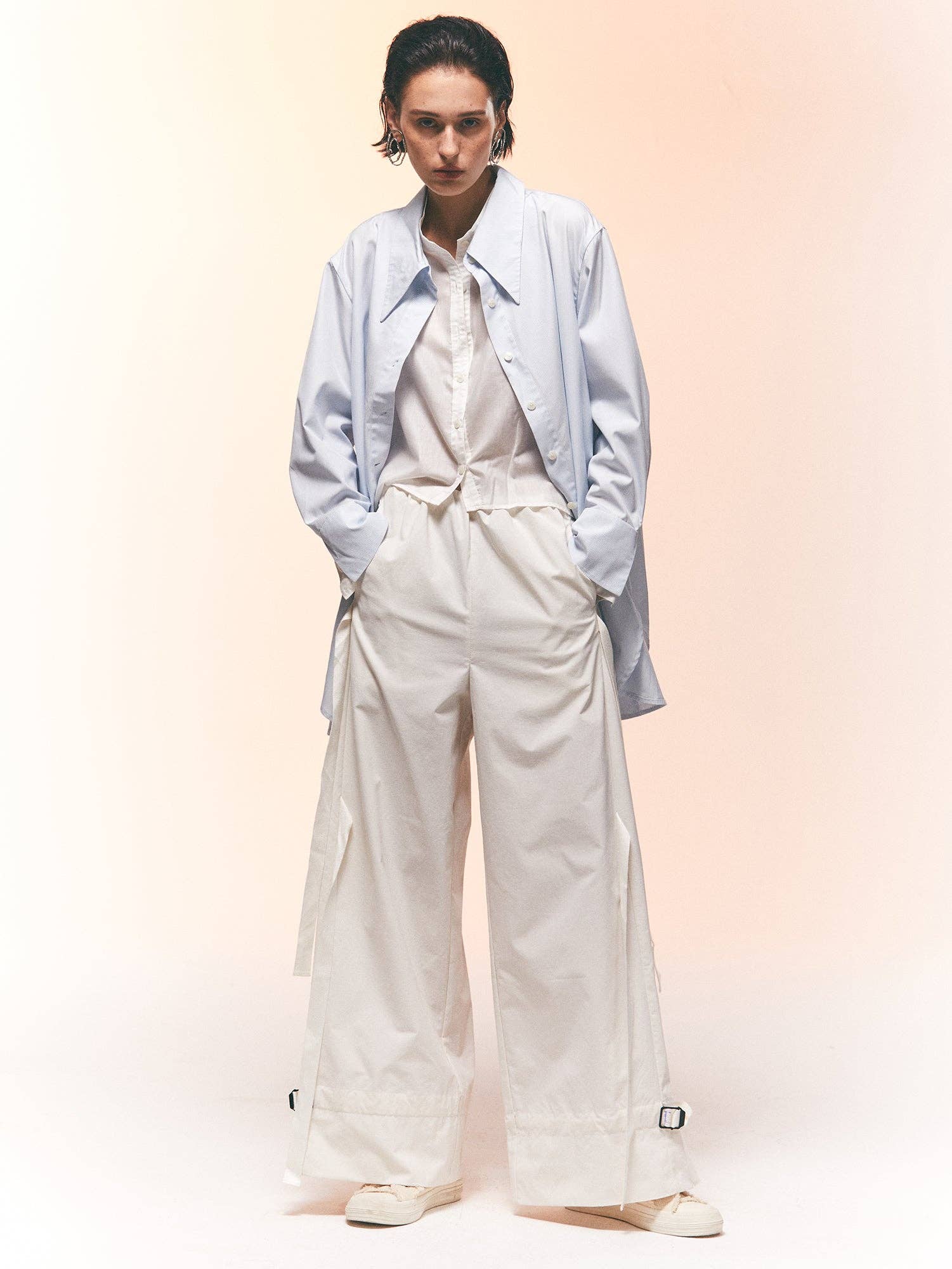 SUNDAY LIFE - Wholesale Pants - Women's - Tora-Wide pants with adjustable volume0