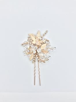 Hand wired Wedding Stick Pin for wholesale by Elsa-Hair
