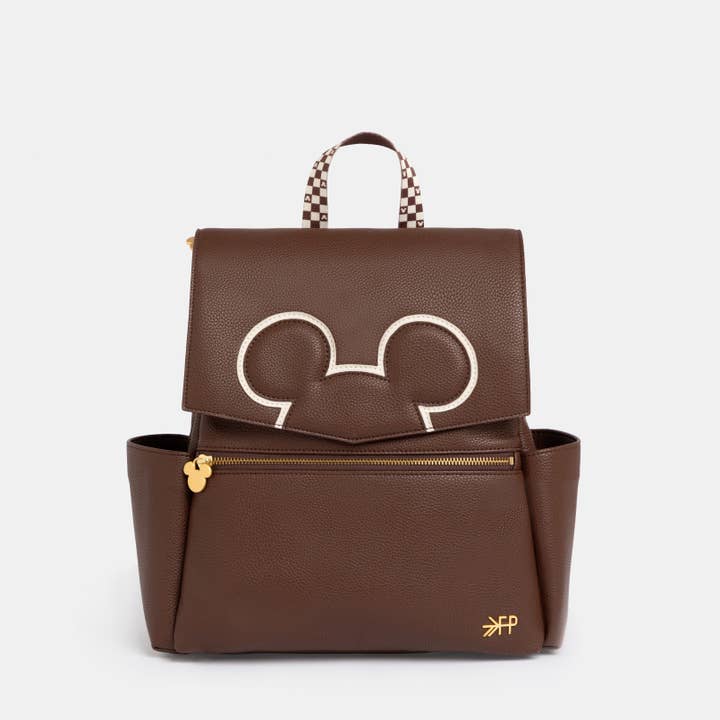 Disney Mocha Mickey Mouse Mini Classic Diaper Bag II for wholesale by Freshly Picked