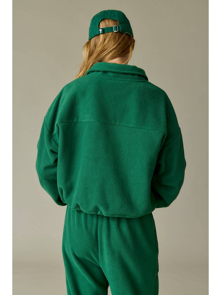 Green PJ18367 - Maya Fleece Jacket for wholesale on Faire5