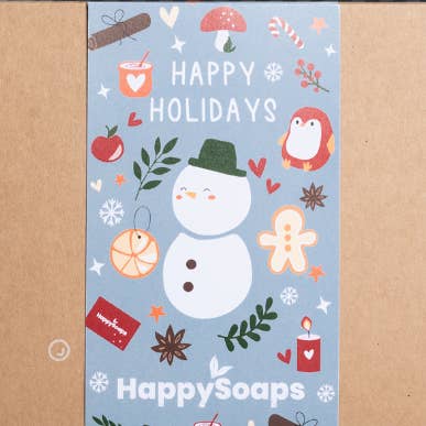 Voorverpakte geschenkdoos voor de feestdagen in beperkte oplage - 2023 voor wholesale door HappySoaps