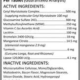 Katie's Pet Products - Wholesale Pet Supplement - Dog - MYRISTIN HIP AND JOINT SUPPLEMENT for Dogs by EHP: 120 tabs2