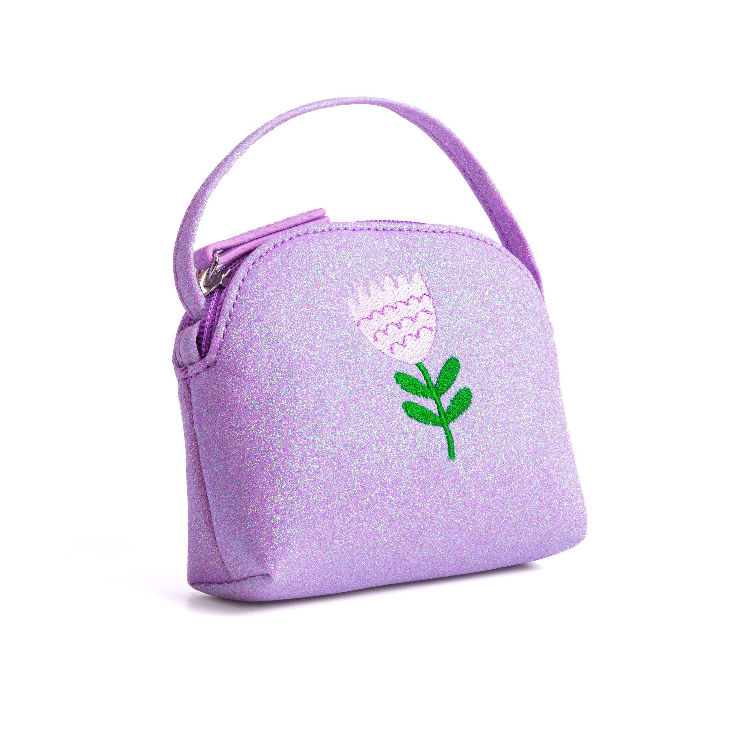 Peppercorn Kids - Wholesale Crossbody Bag - Kids - Sparkly Purse with Flower Embroidery for Girls 2-6 Years3