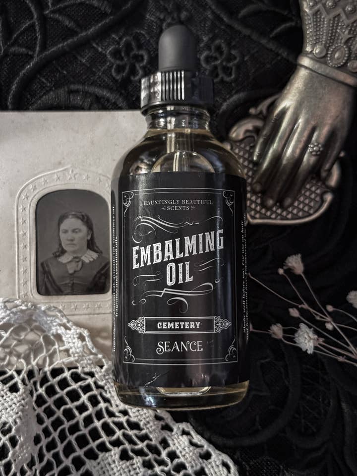 Cemetery Embalming Oil for wholesale by Seance