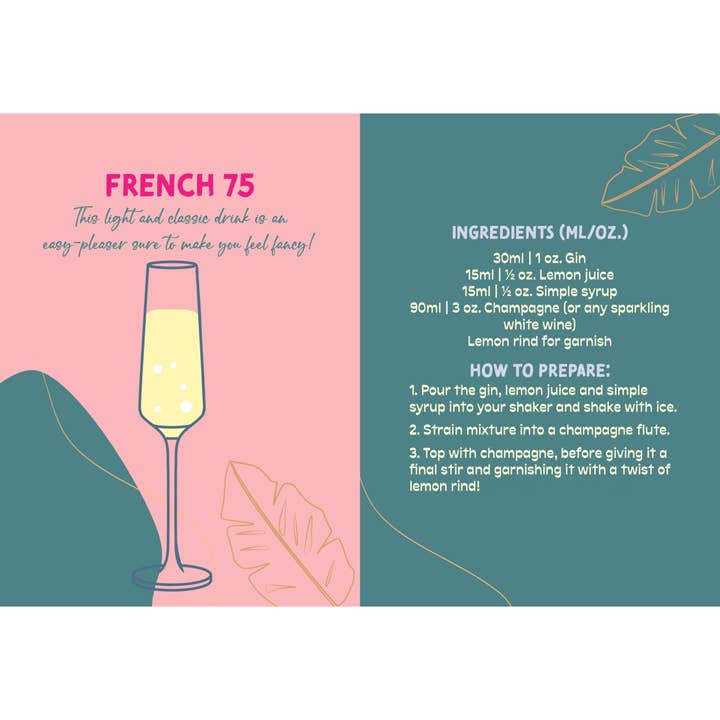 Boxer Gifts - Wholesale Cookbook - Cocktails for Fab Aunties Gift Book - Auntie Gifts