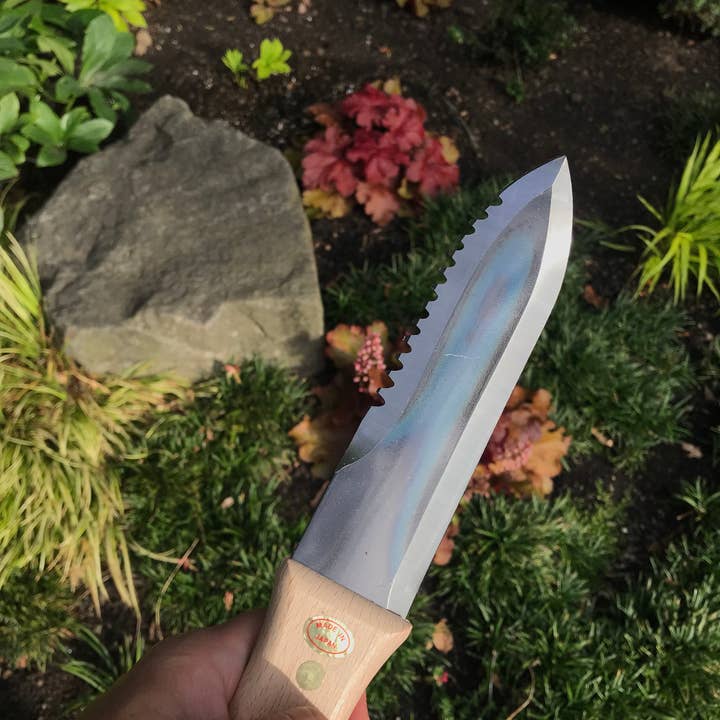 Bridgetown Garden Tools - Wholesale Garden Tool - Carbon Steel Hori Hori (Made in Japan)