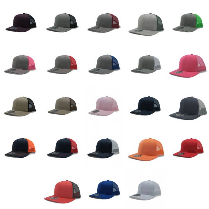 DOBBI – wholesale Baseball cap – Unisex – Plain Slide Curve 6Panel Mesh83