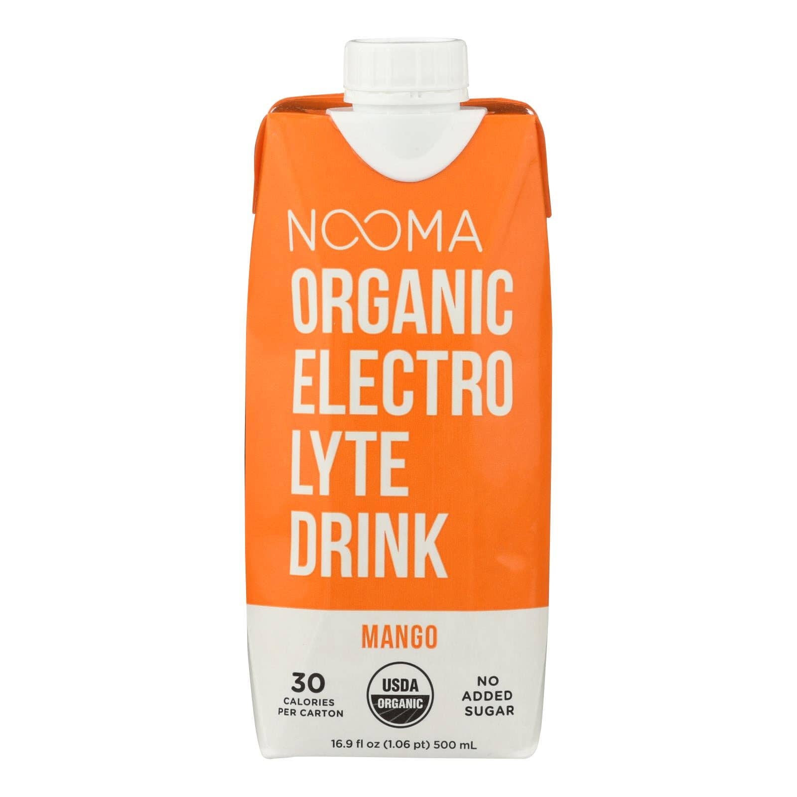 Everyday Supply Co - Wholesale Sports/Energy Drink - Nooma Organic Mango Electrolyte Drink, 12-Pack, 16.9 Fl Oz0