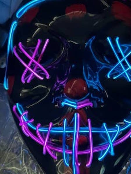 SugarQuoteMeNot LLC - Wholesale Costume - Unisex - Bulk Light up Halloween/Purge Mask-Next Day Ship3